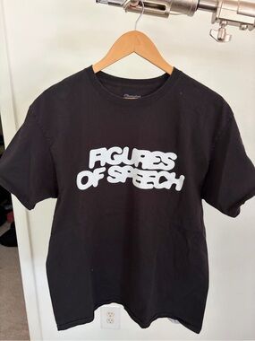Virgil Abloh (Off White) Figures of Speech Black Graphic Tee